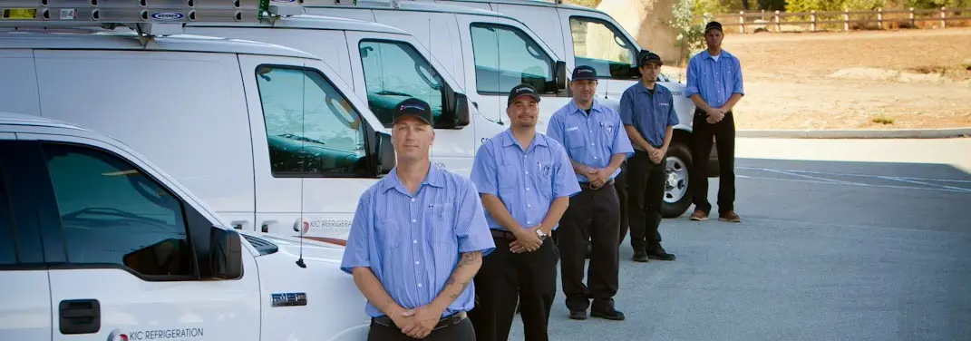 KIC Refrigeration crew ready for Mini Split Repair jobs across Jamul